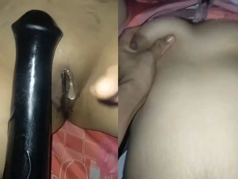 Tình nhân xinh tươi vú đẹp bím múp móc lồn bằng sextoy cực sướng